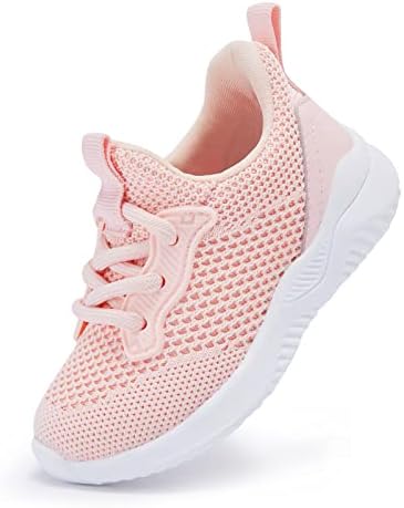 BMCiTYBM Toddler Boys Girls Sneakers Kids Walking Shoes Lightweight Breathable Athletic Running Shoes (Infant/Toddler/Little Kids)