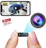 【Free 32G】 Smallest Wireless Camera,HD1080P WiFi Security Camera,Baby Monitor,Mini Camera,Nanny Cam with Night Vision,Motion Detection,Cloud Storage Remote Viewing for Security withiOS Android APP