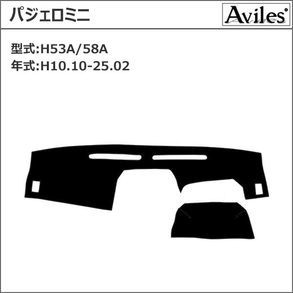 Amazon | [反射防止]三菱 互換品 パジェロミニ H53A H58A ダッシュ
