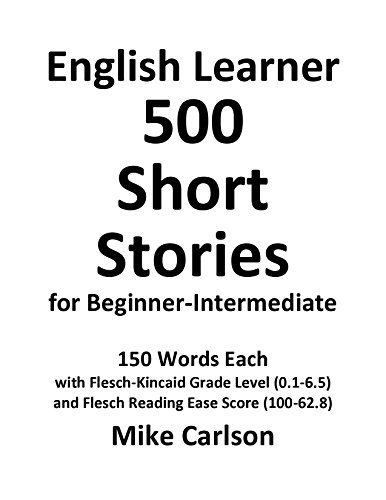 Cover of English Learner 500 Short Stories for Beginner-Intermediate