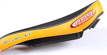 オレンジ 一輪車 クッション付きサドル Amazon | SDGモノレールクッション快適な自転車サドルオレンジ