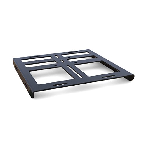 Cargo Rack Luggage Carrier Utility Rear Tail Holder Black Powdercoat fits: 87-16 Yamaha TW200 - Immix Racing - 100-002-black - Thumbnail 3