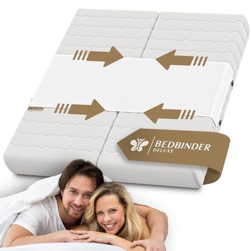 UNE colchones de 90 | Cuña unir colchones, 200 cm Mattress Connector, Sujeta colchones al somier, para unir Dos colchones, Unir Dos Camas de 90 con cuña colchon, Protector Colchon Bedbinder Deluxe