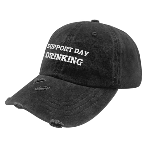 Image of Your Dad is My Cardio Hat for Womens Washed Distressed Baseball Cap Funny Washed Dad Hat Fitted
