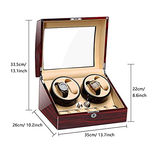 Estuche para 4+6 relojes automáticos con adaptador y batería 2