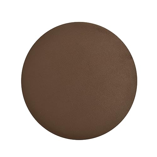 Image of NACIA Ottoman Stool for Living Room Golden Metal Legs Furniture Footrest for Sofa Dressing Table srool, Sitting Pouffes for Home Decor (16x16x17 Inches, Coffee)