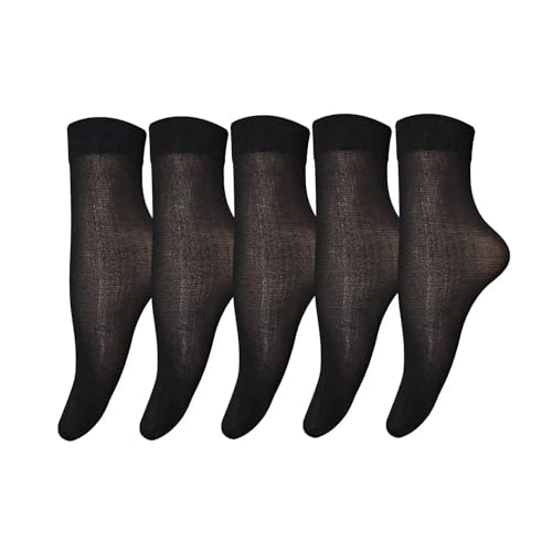 Mens Formal Business Thin Stockings Soft Suit Socks 5 Pairs