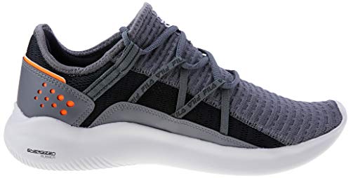 Tênis Quark, Fila, Masculino, Grafite/Preto/Laranja Flúor, 40