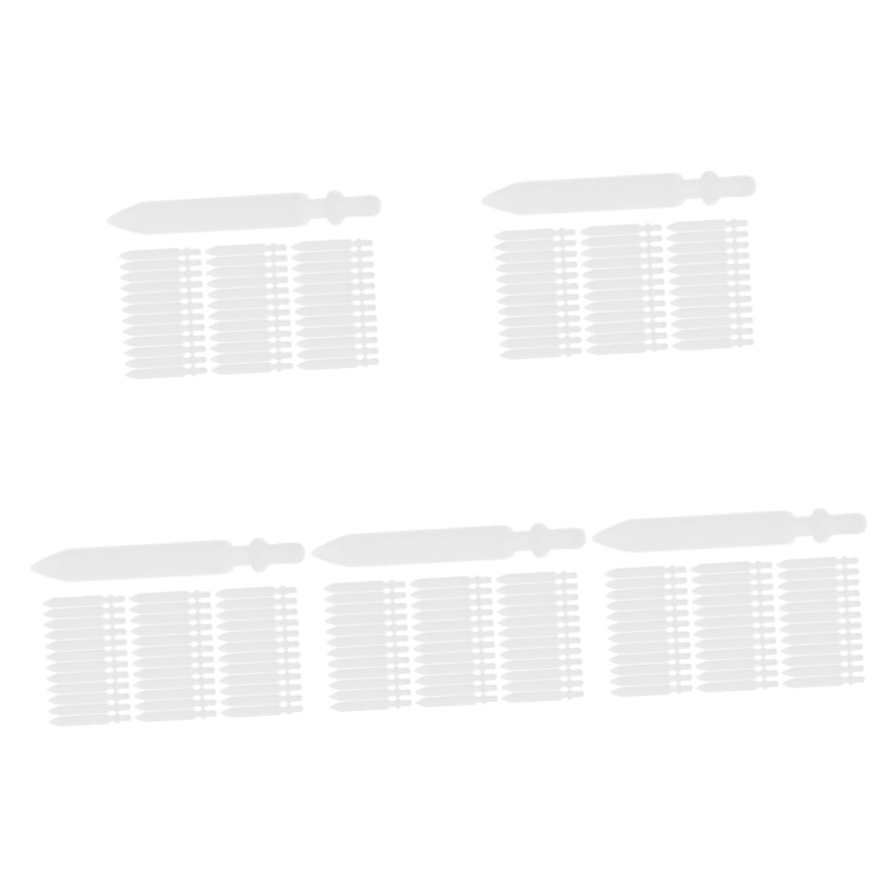 EXCEART 250 Stk Ölstiftspitze ersatzteile sparabos kündigen Farbstift nachfüllbarer Lackstift Stiftspitzen markieren tragbar geschrieben Lieferungen malen Student Textmarker Nylon Weiß