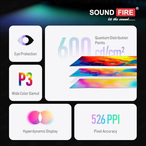 SOUND FIRE NEXGeneration 10.1 Inch 2K Diamond 2GB RAM / 32GB ROM with DSP/QLED/Android Auto/CarPlay Android Car Stereo
