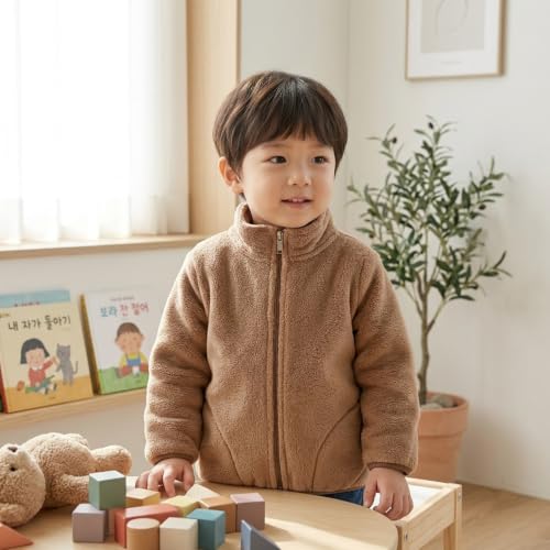Image of MOMISY Baby Boy & Girls Sweater Jacket Front Open Cardigan