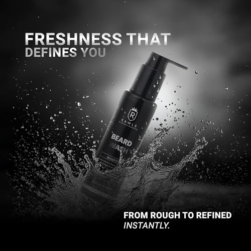Men Beard Wash for men | Softens Beard & Adds Shine | Enriched with Tea Tree Oil and Aloe Vera Ext/No Paraben, No Sulphate and No Silicon/All Skin Type - 100 ml