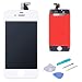 LCD Touch Screen Digitizer Display Replacement Assembly with Repair Tool for iPhone 4S-White