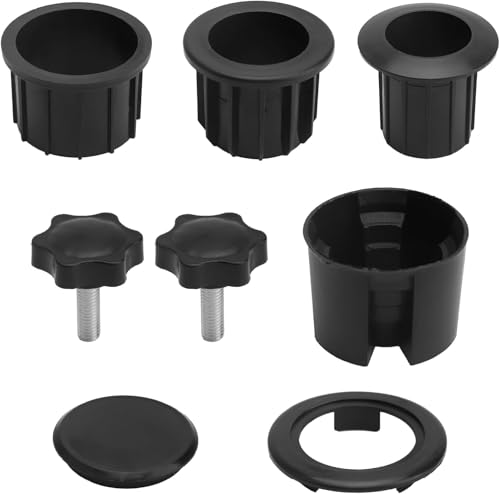 HENGBIRD 8 Stück Reduzierringe für Sonnenschirme?Sonnenschirm ersatzteile?Reduzierung Schirmständer Adapter Terrassenschirm Ersatzteile Outdoor Reduzierungsstücke Schirmständer Für Gartenschirme