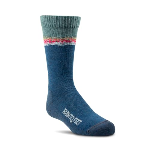 Farm to Feet Kids Missoula Light Cushion Crew Socks