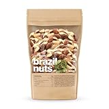 GymBeam Noci Brasiliane 500g, Non Tostate e Non Salate, Ricche di Grassi Sani, Ideali per Ricaricare Energia e Nutrienti, Ottimali per Mantenere Sani Livelli di Colesterolo, Adatte ai Vegani