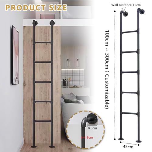 Escalera litera para pared HeavyDu: gana espacio y seguridad en habitaciones compartidas 3