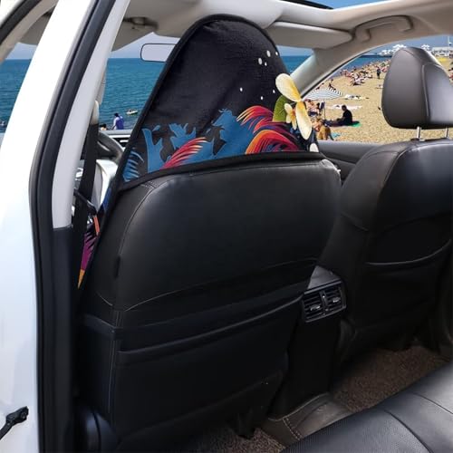 Image of Compass Car Seat Towel Cover Fashion Auto Interior Waterproof Soft Auto Seat Covers Anti-Slip Vehicle Seat Protector Universal Size Fit for Most Cars SUVs Trucks Vans