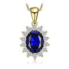 B-Yellow Gold Plated-sapphire