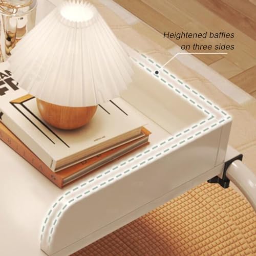 Table de lit avec roulettes en chêne extensible et réglable - 8