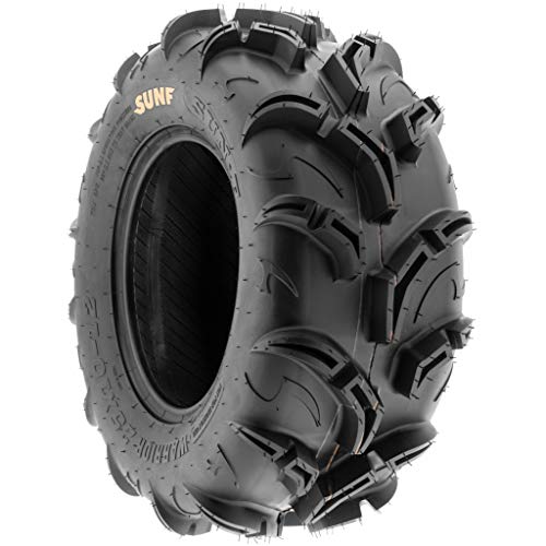 Sunf Warrior At-Mud & Trail Atv/Utv Tire 26X11-12, 6Pr, 1.18" Tread Depth #TOP5
