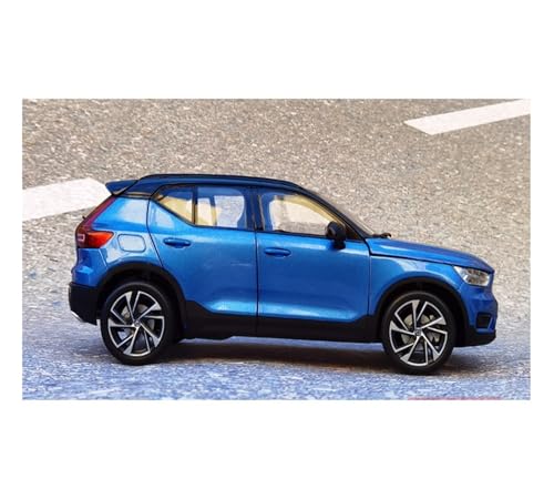 Modelo Volvo XC40 2018 2022 SUV Off-Road 1:18 Azul miniatura 3
