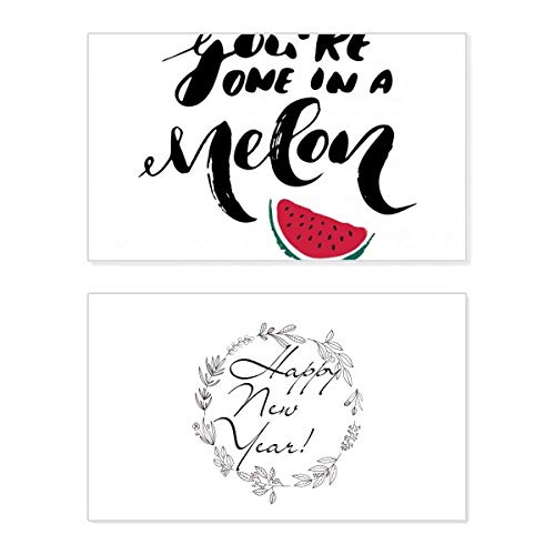 Tarjeta conmemorativa You Are One In A Melon para decir a alguien que es único