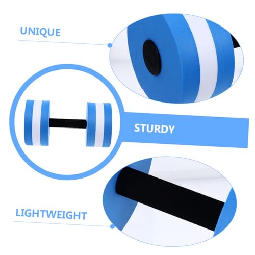Dumbbells flotantes de espuma eva para ejercicio acuático 2 pcs miniatura 7