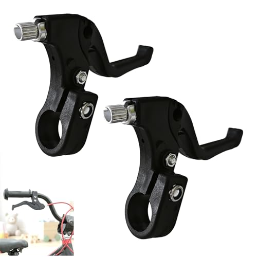 Larebidtex Levier de Frein pour Vélo Enfant - 1 Paire de Poignées Ergonomiques, Accessoire de Sécurité pour BMX et Vélos Électriques, Installation...