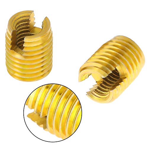 10Pcs M8 X M5 Self Tapping Threaded Insert 302 Slotted Type Screws Bushing Tool For Thread Repair #TOP2