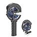 HandFan Ręczny wentylator na wodę ładowalny 3 prędkości 55 ml spray do mgły 180°składany mini wentylator biurkowy maks. 9 godzin czas pracy na baterie osobisty wentylator USB do podróży na kemping na zewnątrz kobiety