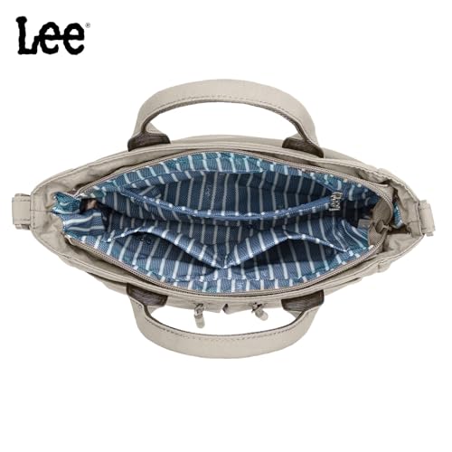 Image of Lee Small Crossbody Bag for Women Nylon Tote Bag with Multiple Pockets