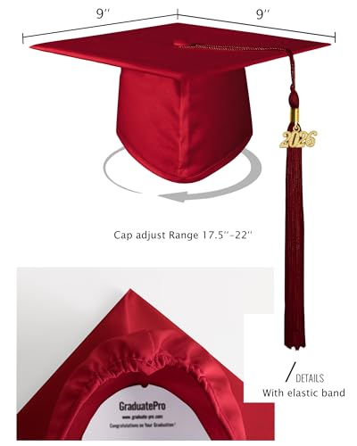 Image of GraduatePro Kindergarten Graduation Cap and Gown Class of 2026, Preschool Kids Ceremony Party Gift
