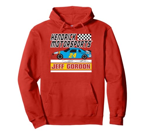 Hendrick Motorsports Jeff Gordon 24 Signature Red Pullover Hoodie