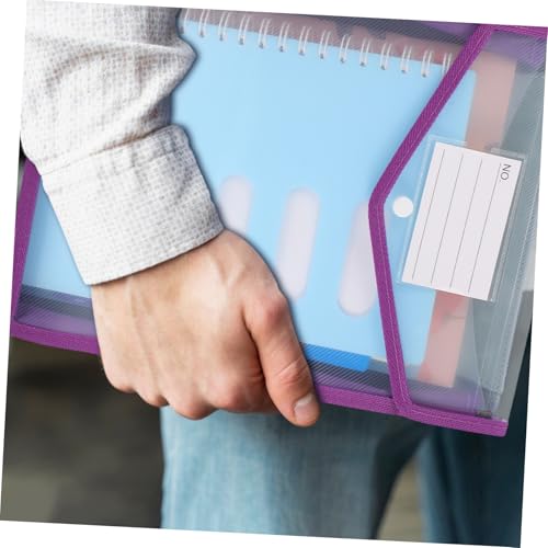 Pochettes étiquettes intégrées SOIMISS pour stopper la perte de vos documents de bureau - 4