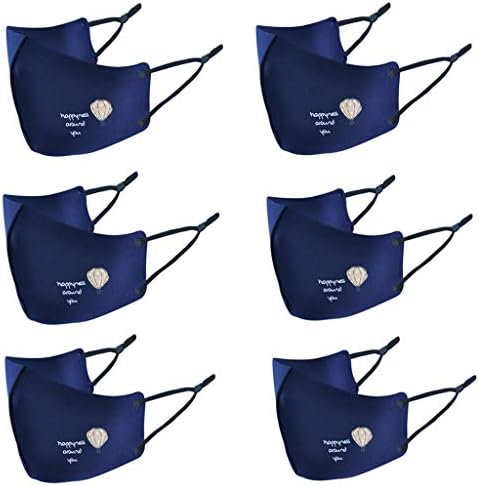 6PCS Face Protection Cartoon Animal Kids Cotton Anti-pollution Cute Mouth Anti-dust Face Zicth