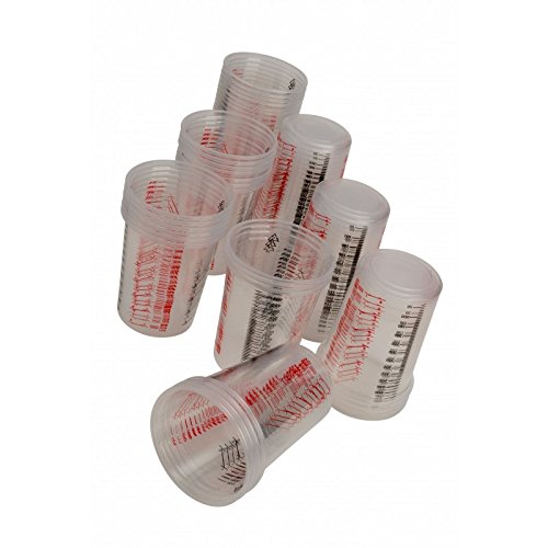 Fast Mover Tools, Farbmischbecher aus Kunststoff, 600 cc, 50 Stück