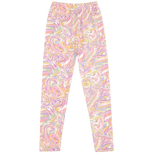 Girls Legging Trendy Fashion Dance Pant Summer Bottoms Soft Comfortable Stretchy Party Age 2-13 Years2