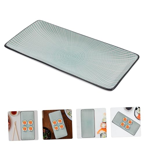 Plato Rectangular de Cerámica para Sushi Ciieeo miniatura 3