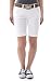 WallFlower Juniors Luscious Curvy Belted Denim Bermuda Shorts