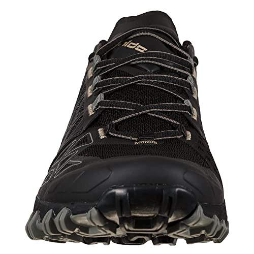 La Sportiva Tênis de corrida masculino Bushido II Trail, Preto/argila, 9.5
