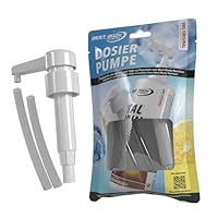 Best Body Nutrition Dosierpumpe – für 500ml und 1000ml Flaschen – Sirup Pumpe für Best Body Nutrition Vital Drink ZEROP – Ein Hub entspricht 5 ml Konzentrat – Vital Drink Dosierpumpe