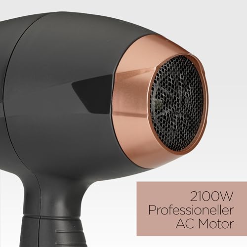 BaByliss Smooth Pro Föhn mit Diffusor – Leistungsstarker 2100 W Fön, hergestellt in Italien, Ionen-Technologie mit Anti-Frizz… – Ansicht 4