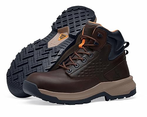 ACE Work Boots Everglades, Men's 6" Nano Composite Toe (NCT) Work Boots, Slip Resistant, Water Resistant2