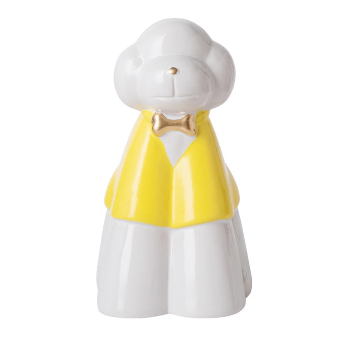 pet ashes urn, Pet Urn For Dog Ashes, Ceramic Urns For, Animal, Cremation Box, Ceramics Memorial(Yellow)