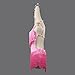 HYNNYH Pink,L, Fringe Latin Dancing Clothes for Women Ballroom Dance Practice Dresses Tango Dance Outfit Cha Cha Dancing Costumes