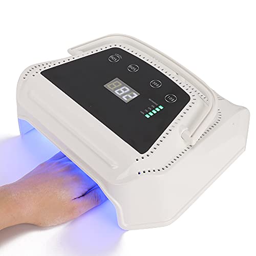 Cordless UV LED Nail Lamp, 72w UV Lamp For Gel Nails Rechargeable, UV Gel Nail Lamp Nail Dryer Fast Drying Gel Polish Nail Curing Light Portable Power Storage Nail Curing Dryer