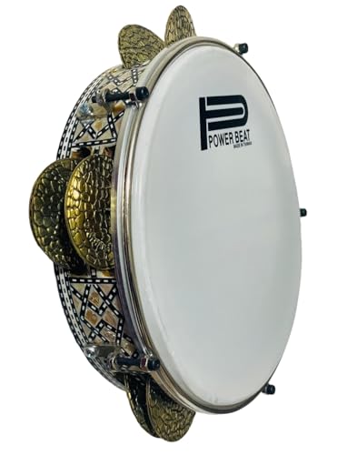 professional Riq, Tambourine Mosaic inlaid mother of pearl