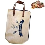 Woedpez Zusammenklappbare Grill Fleischdecke für Camping Picknicks und Partys mit Heckklappe Ruhetasche, einfach in der Tragetasche zu verstauen Ruhetasche zum Grillen Freien