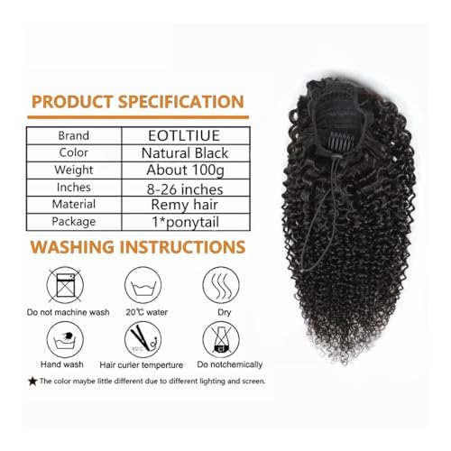 Queue de cheval crépus bouclés pour look afro quotidien et coiffure rapide - 4